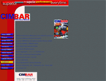 Tablet Screenshot of cimbar.com